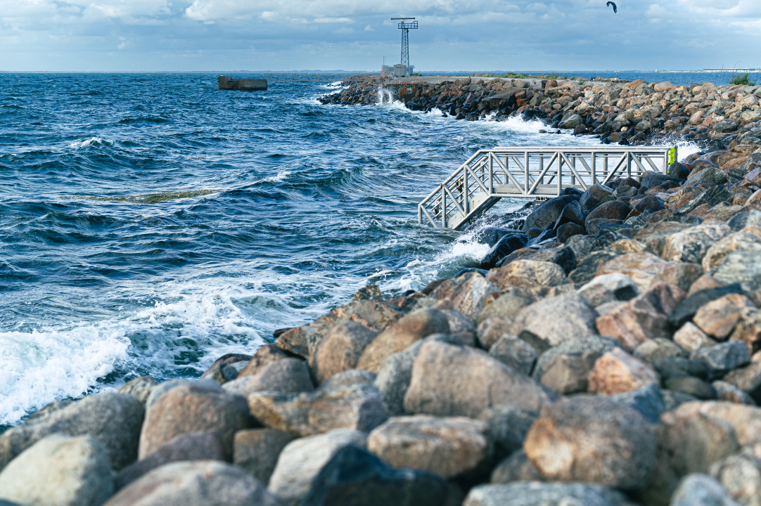 Lively ocean